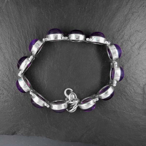Amethyst Armband Cabochons
